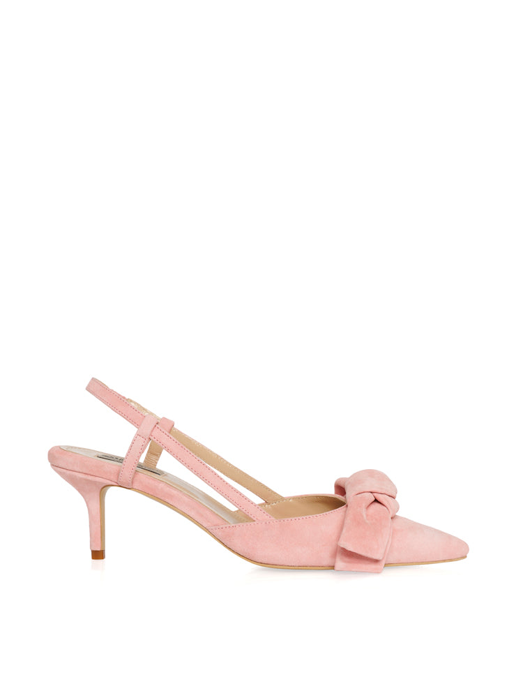 DEBI PD111 Pantofi stiletto piele, toc cui mic