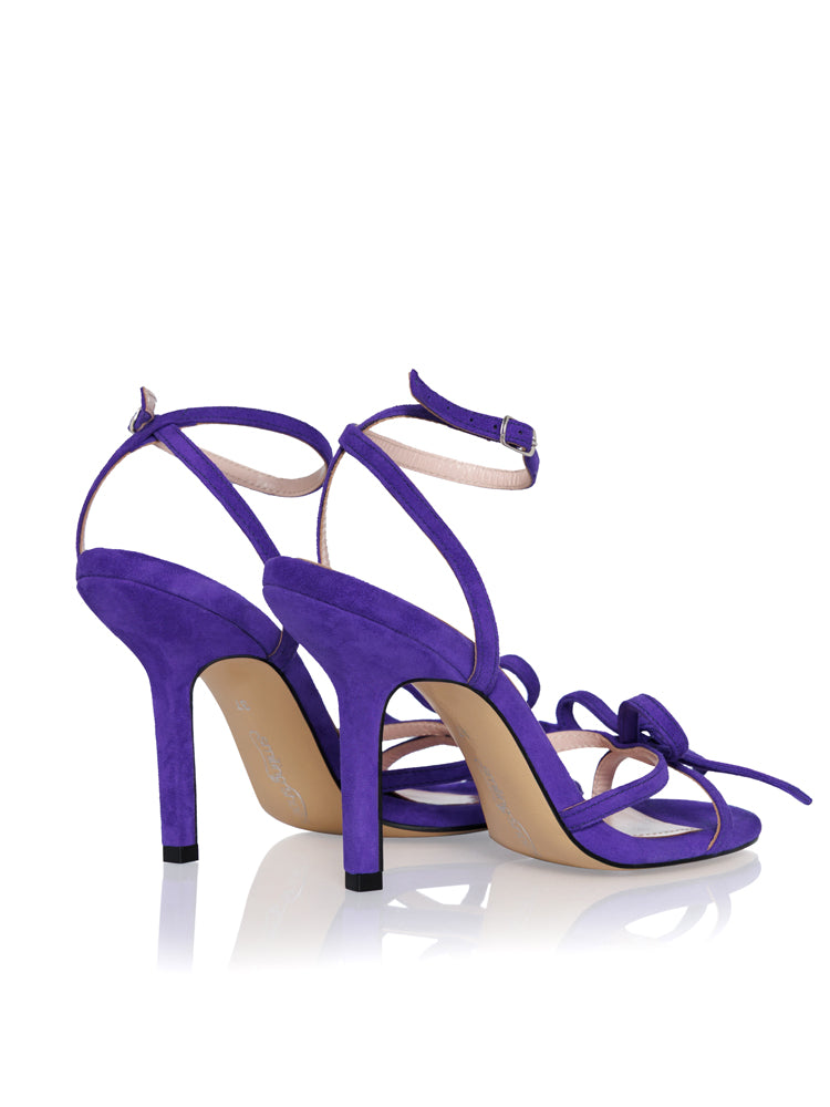 靴 PELLCO SQ/T SEEL8 THEA SD125 Sandale piele intoarsa, toc inalt – Smiling Shoes