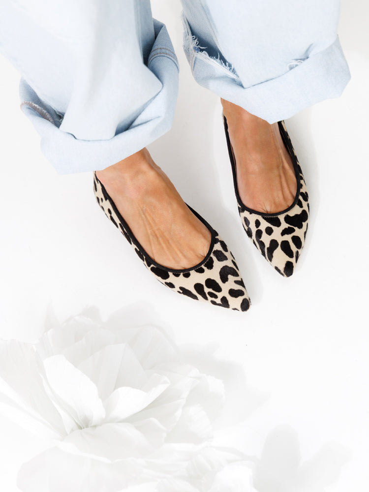 ZOE B65 Balerini ascutiti piele – Smiling Shoes